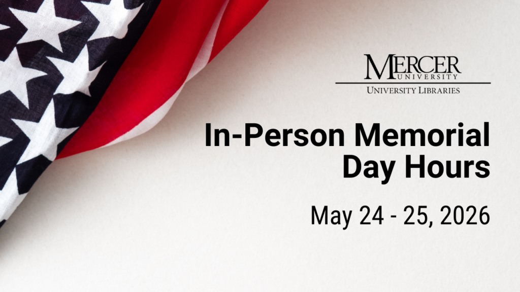 In-Person Memorial Day Hours May 24 - 25, 2026
