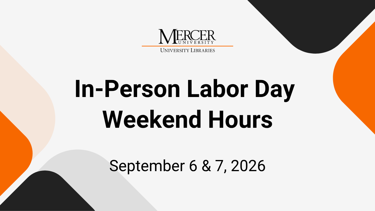 In-Person Labor Day Weekend Hours for September 6 & 7, 2026