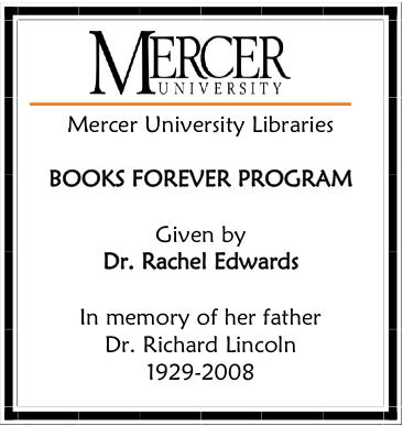 Image of a sample bookplate